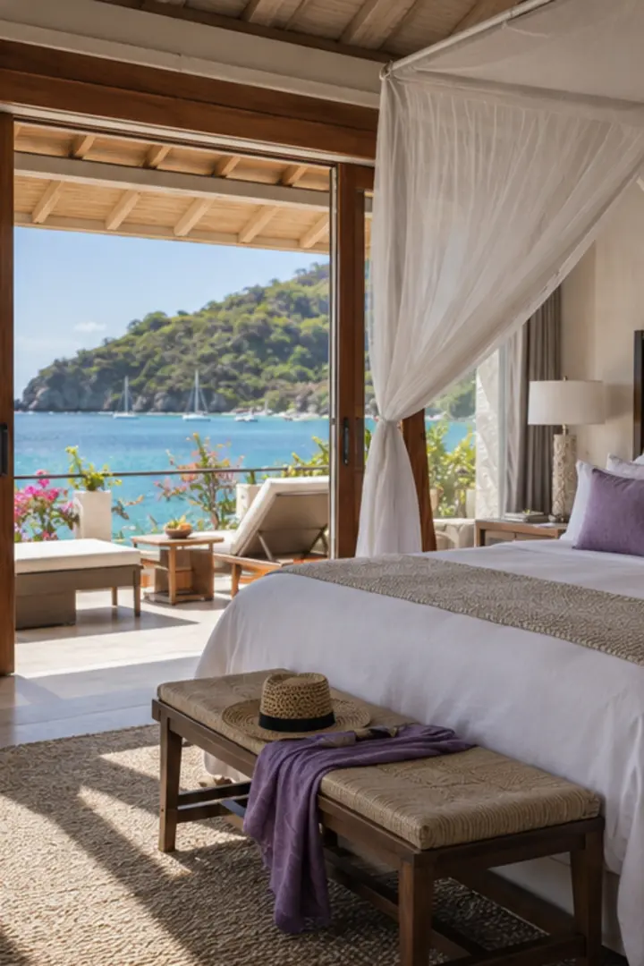 Oceanfront resort suite curated for the journey